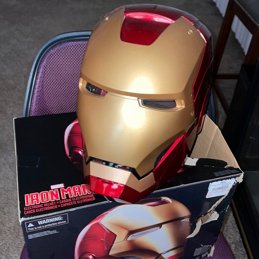 Replica Iron Man helmet